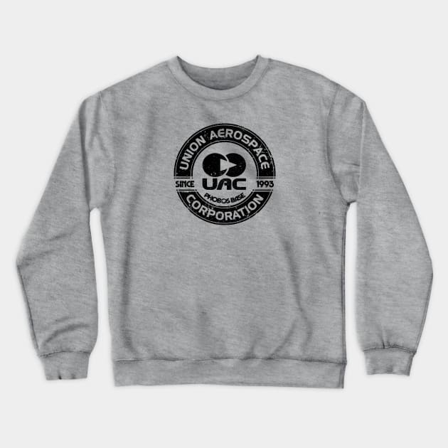 UAC Badge (Black) Crewneck Sweatshirt by Geekeria Deluxe